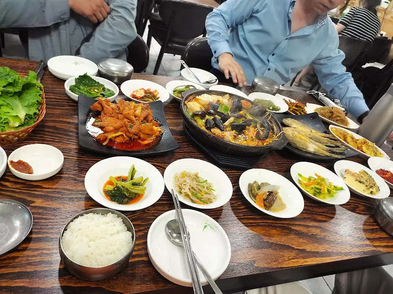 영암매력한우 삼호명품관 상차림