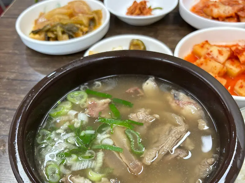 소머리국밥 근접샷