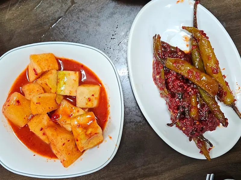 용마해장국 밑반찬