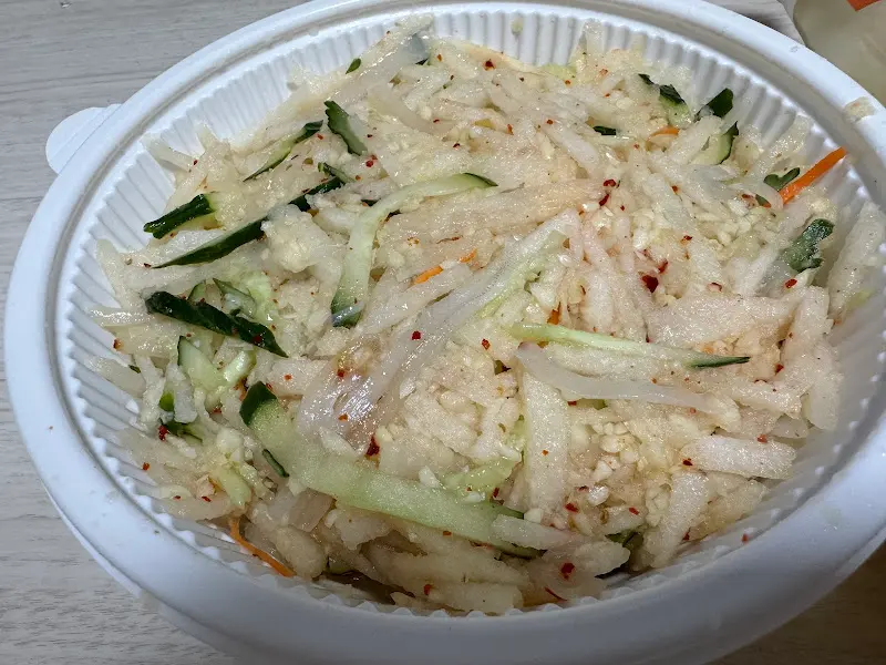 오징어무침 포장