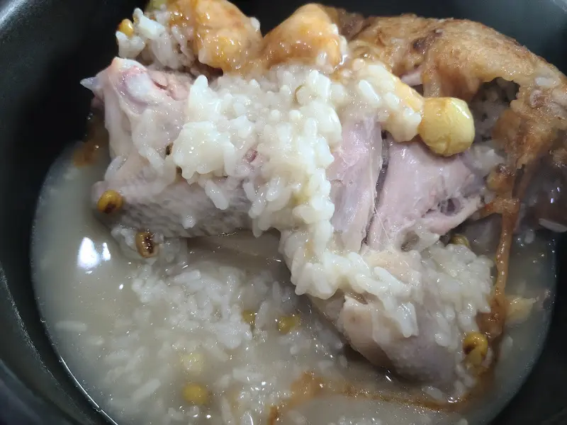 닭고기와 누룽지