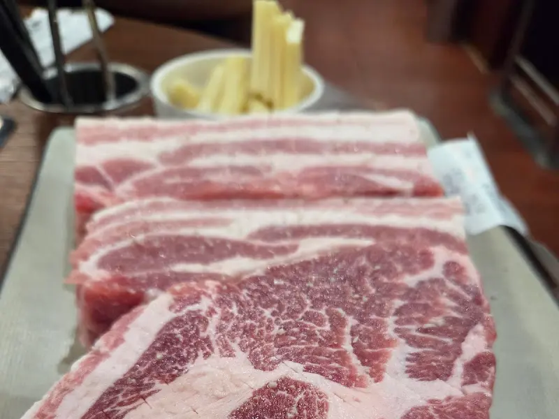 맛찬들 왕소금구이 정자점 숙성 삼겹살