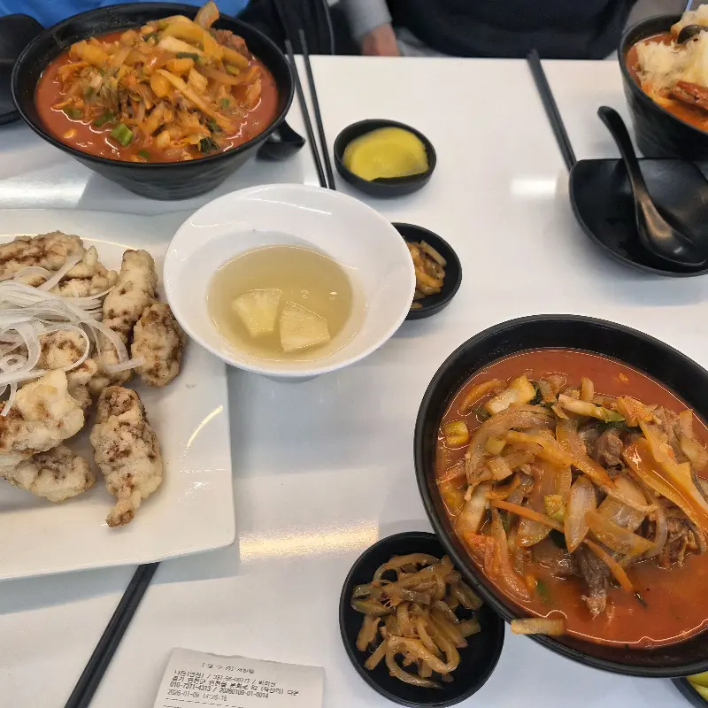 푸짐한 한상차림