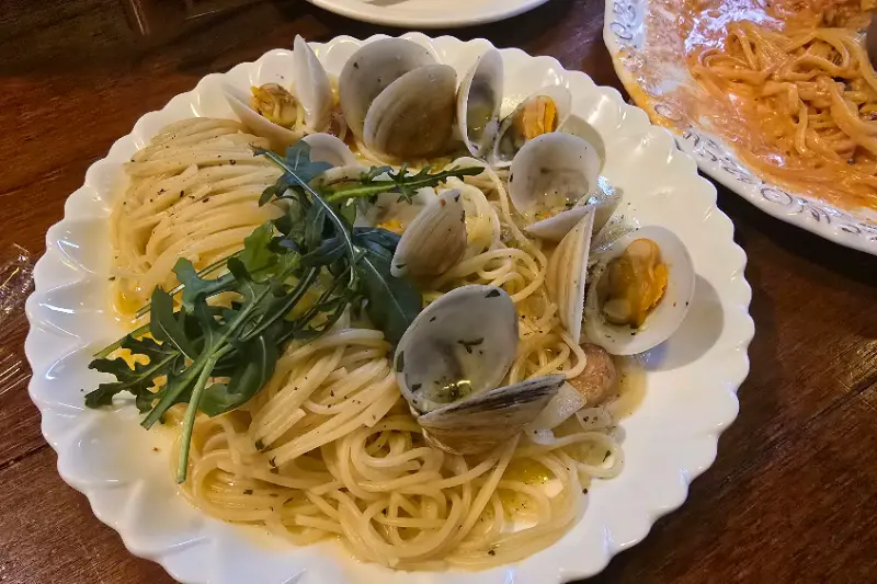 다양한 파스타 메뉴