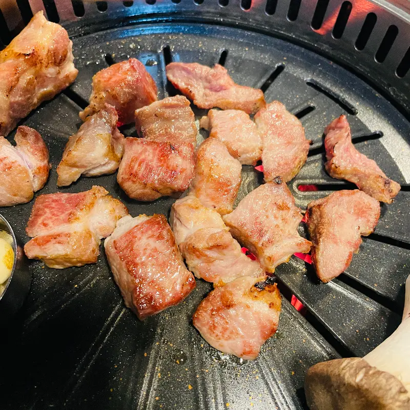 숙고 목살 구이