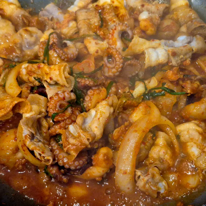 매콤한 쭈꾸미 볶음