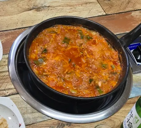 곱창전골 볶음밥