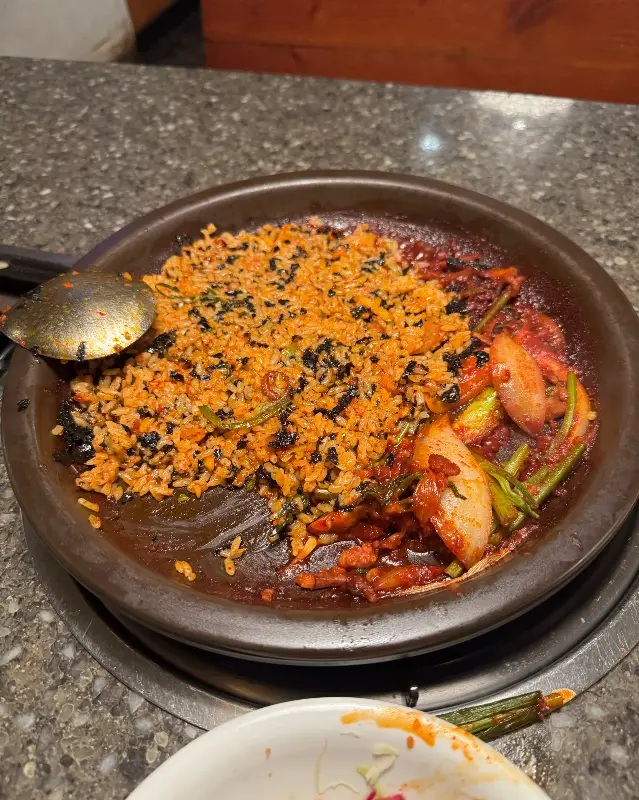 오징어불고기 볶음밥