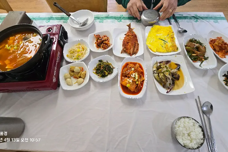 푸짐한 한상차림