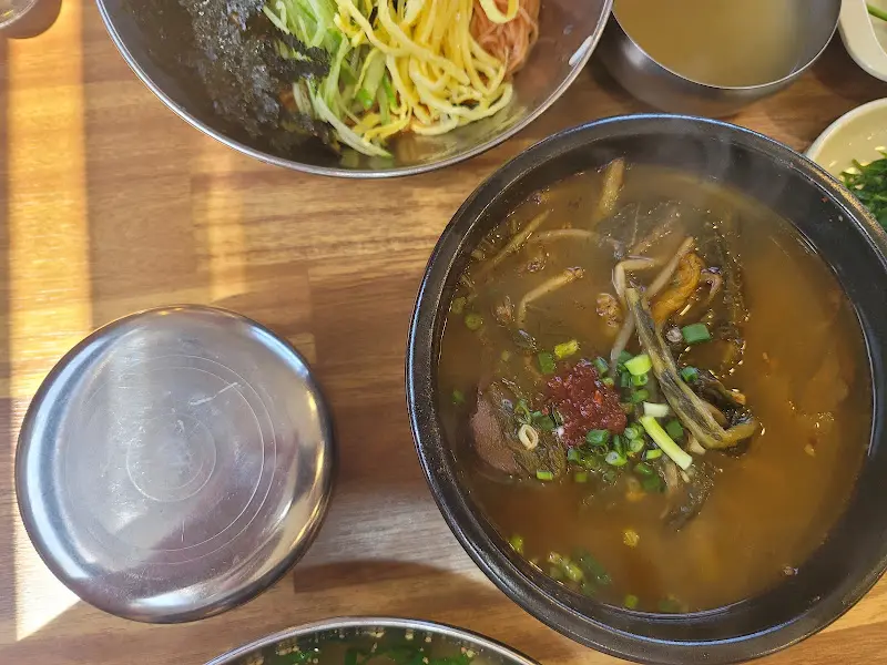 천일식당 선지국수