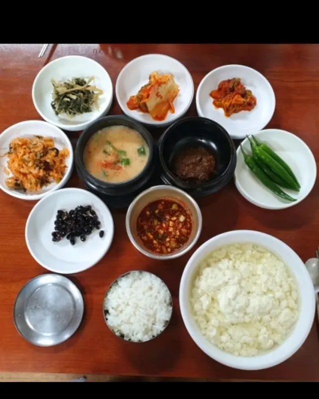 푸짐한 한 상 차림