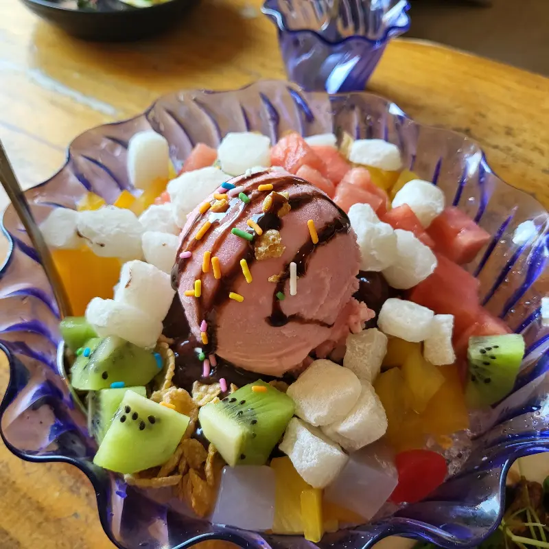 에델바이스 후식