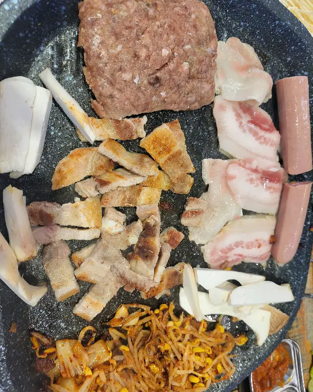 다양한 종류의 고기