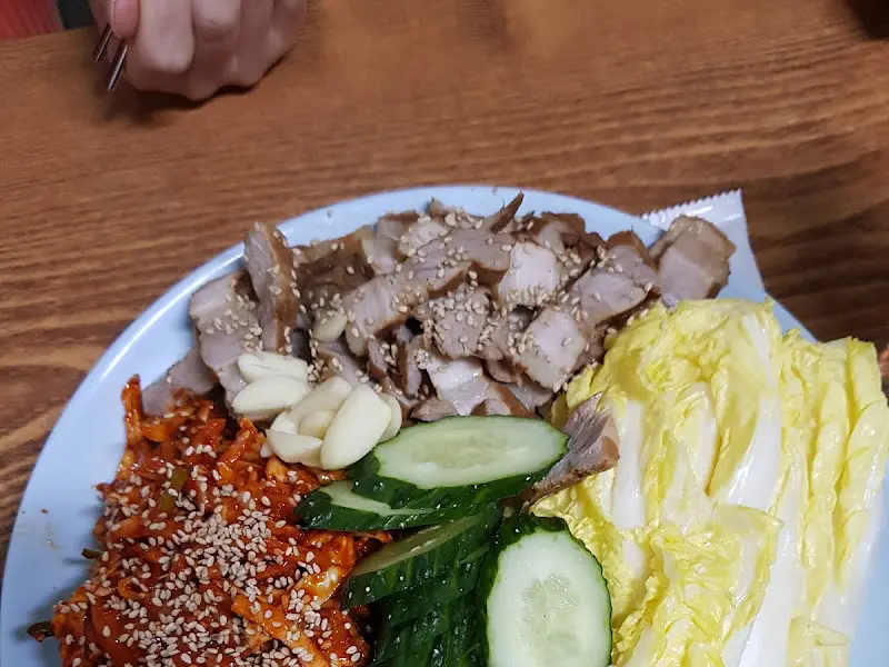 한치보쌈 한 상