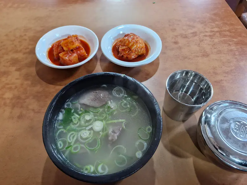 설렁탕과 김치, 깍두기