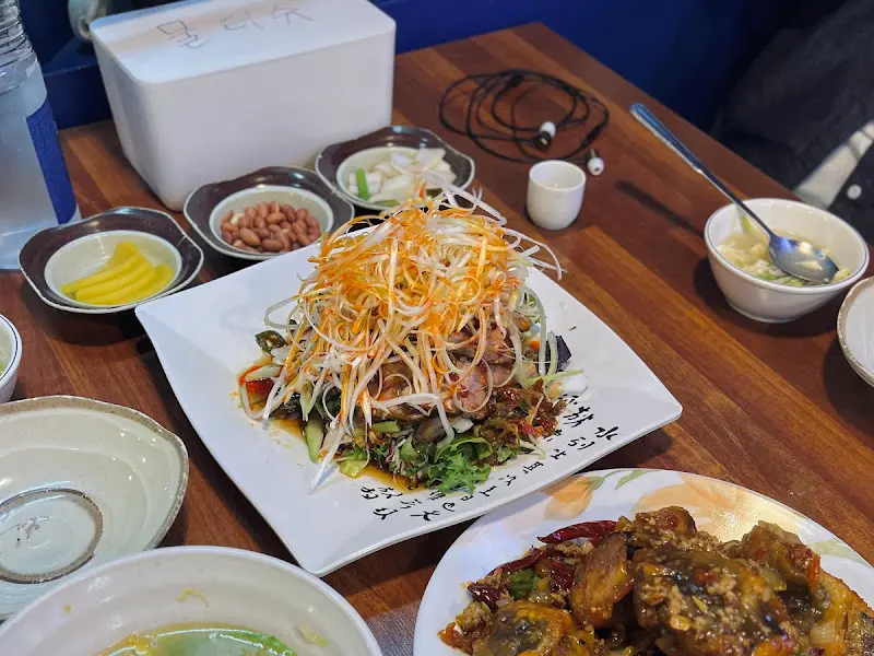 오향장육과 어향가지