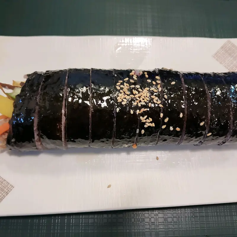 푸짐한 김밥 한 상