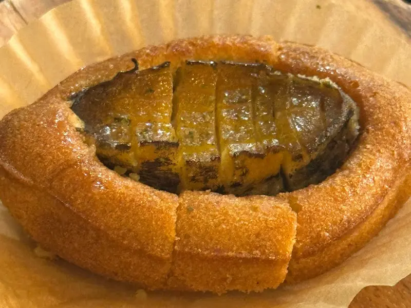 장보고빵(전복빵) 클로즈업