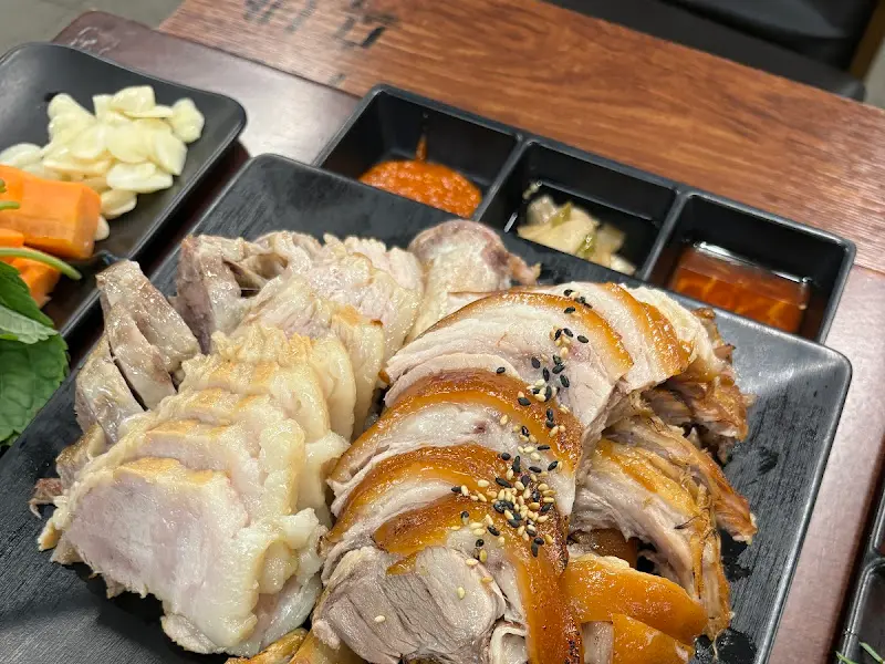 족발 디테일 샷