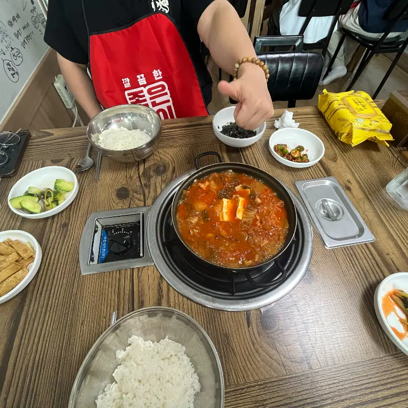 만족스러운 식사