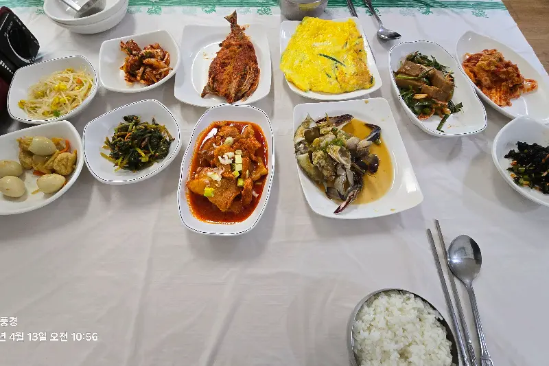 푸짐한 한상차림