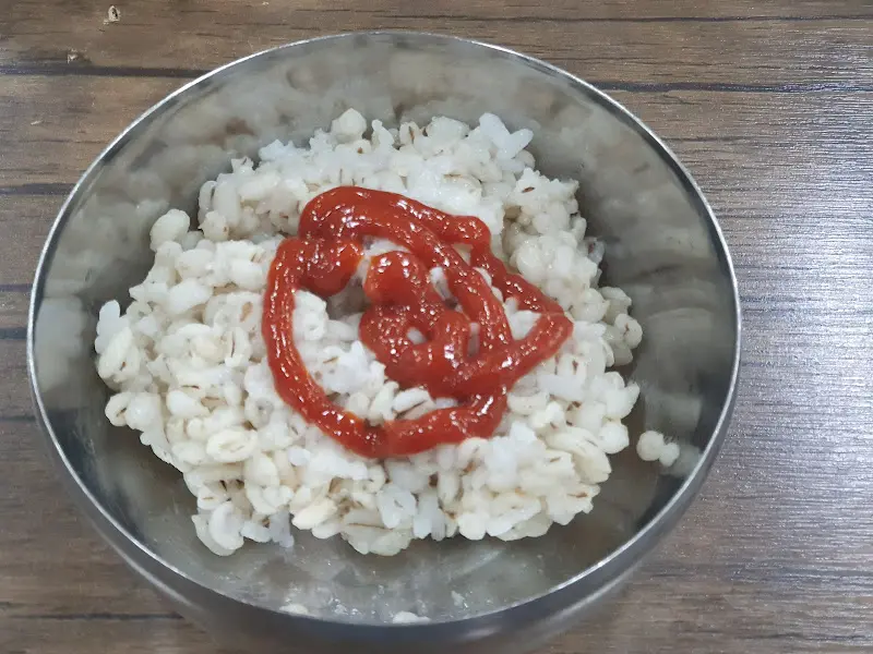 고추장 비빔 보리밥