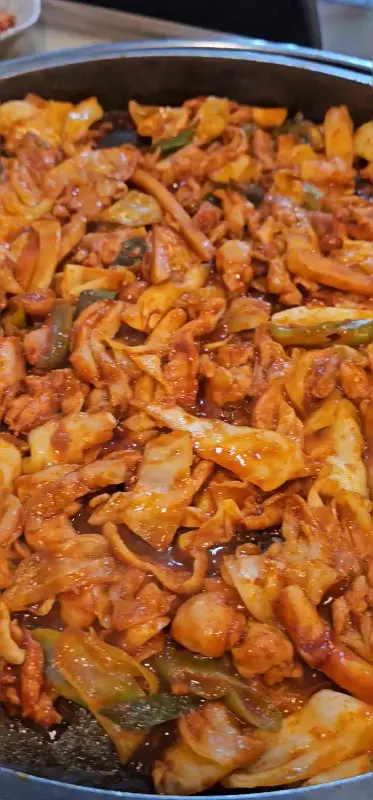 닭갈비 전체샷