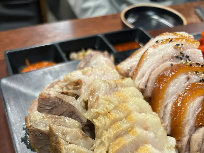 보쌈 디테일 샷