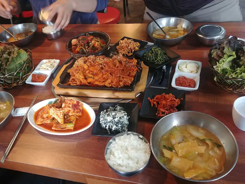 푸짐한 석갈비 한상