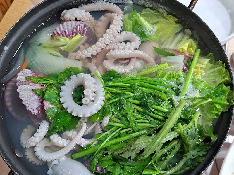 싱싱한 낙지 연포탕