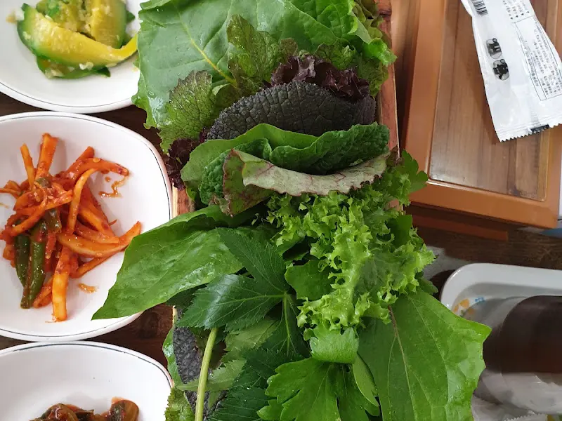 다양한 쌈 채소