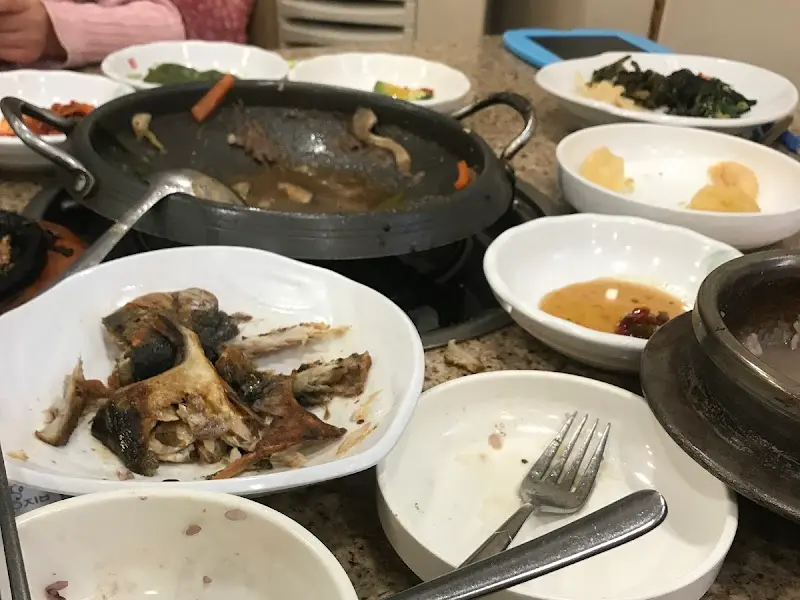 식사 후 남은 음식