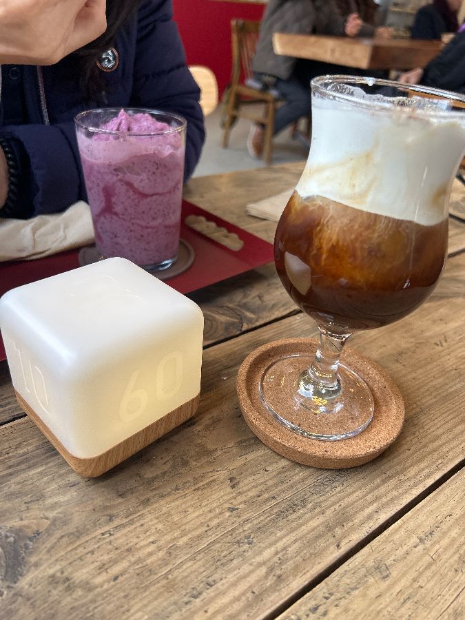 고구마 라떼와 스무디