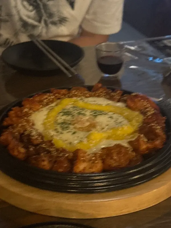 고구마 치즈 숯불 닭갈비