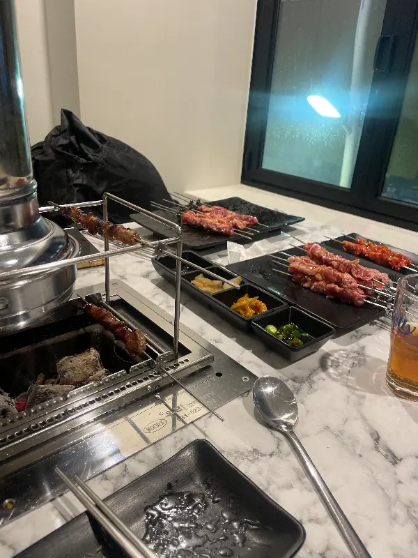 깔끔한 테이블 세팅