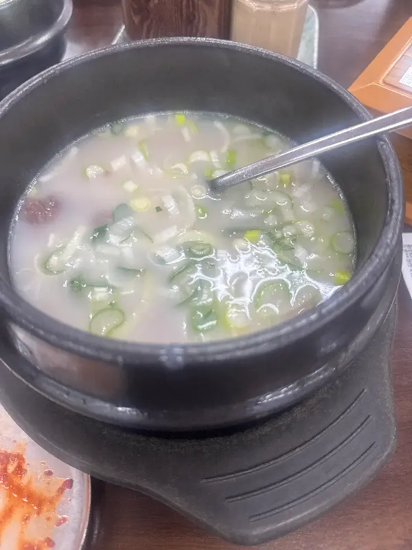 설렁탕 국물