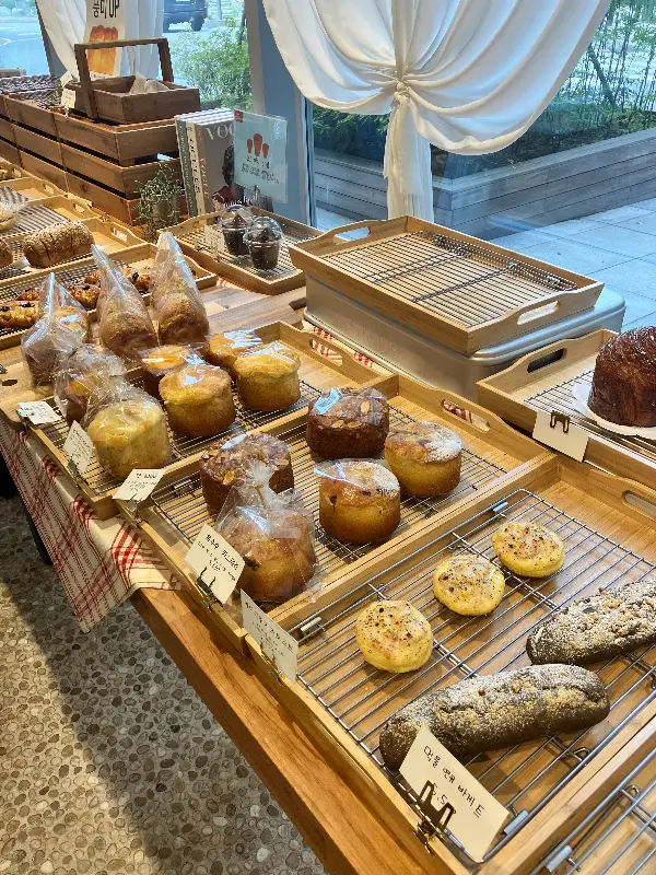 다양한 종류의 빵들