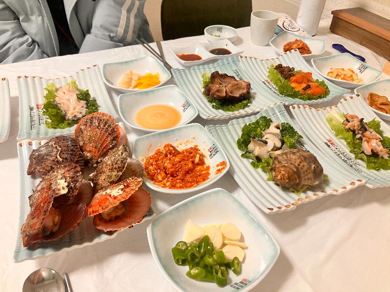 해녀소녀식당 밑반찬