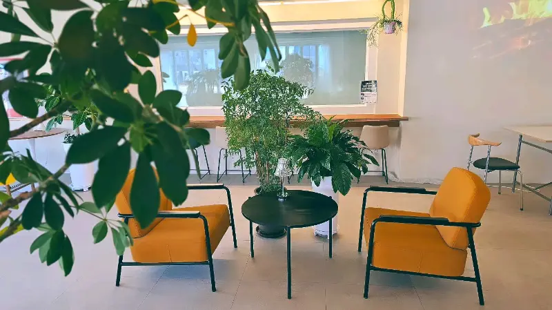 카페 내부 모습