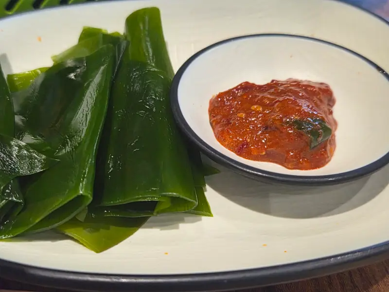 미역과 갈치속젓