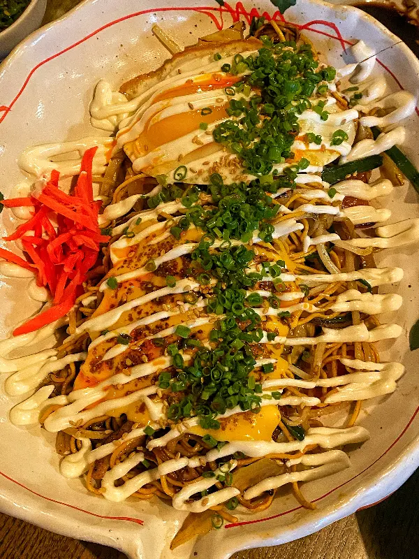 닭다리살 야끼소바