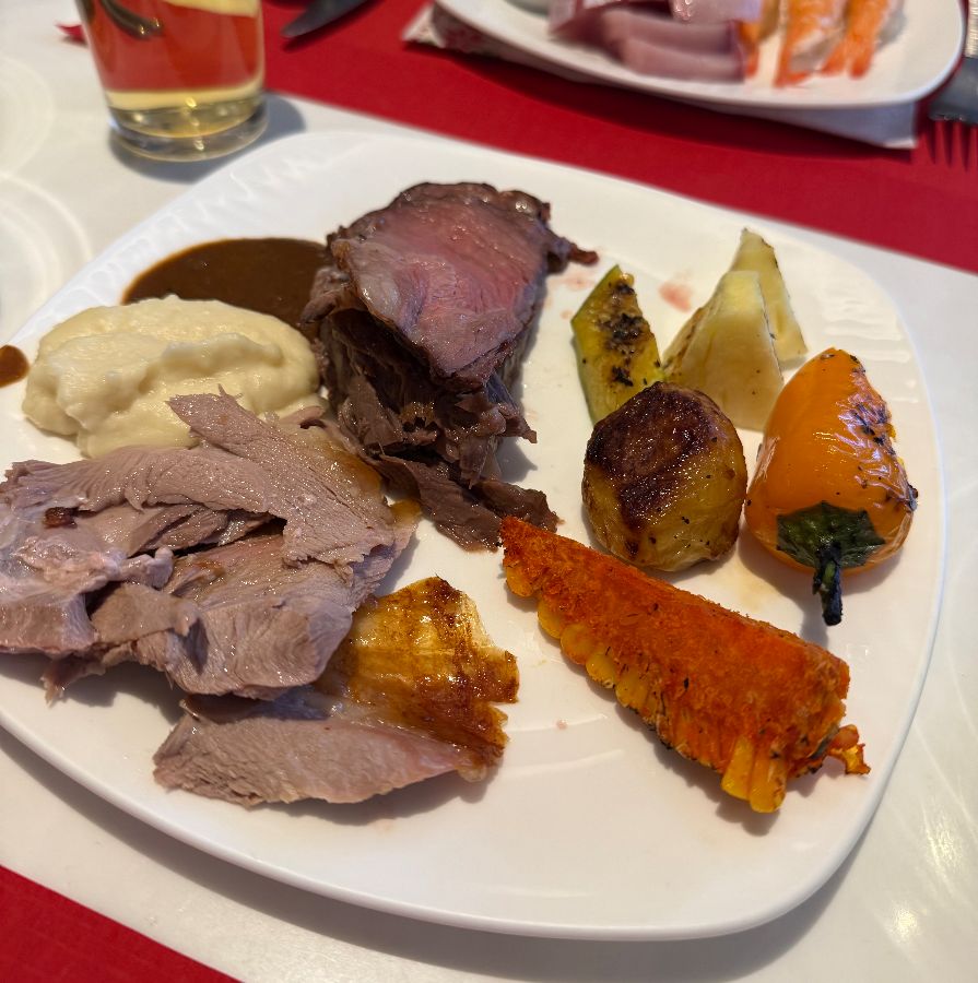 양갈비와 스테이크