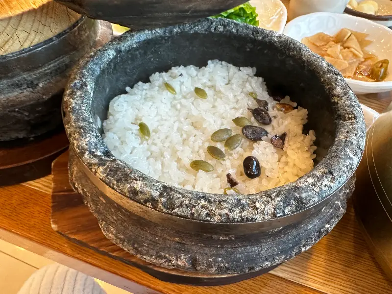 후식으로 즐기는 누룽지