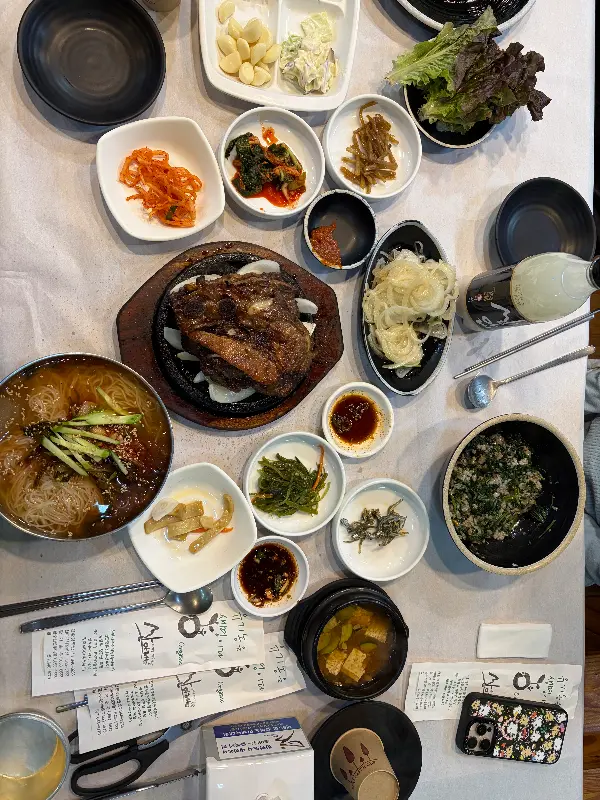 푸짐한 한 상 차림