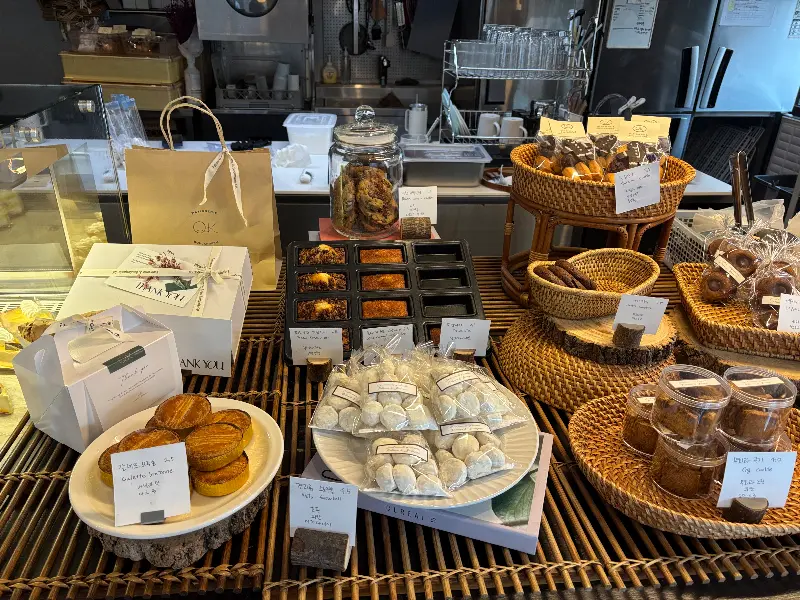 선물용으로 좋은 디저트 포장 세트