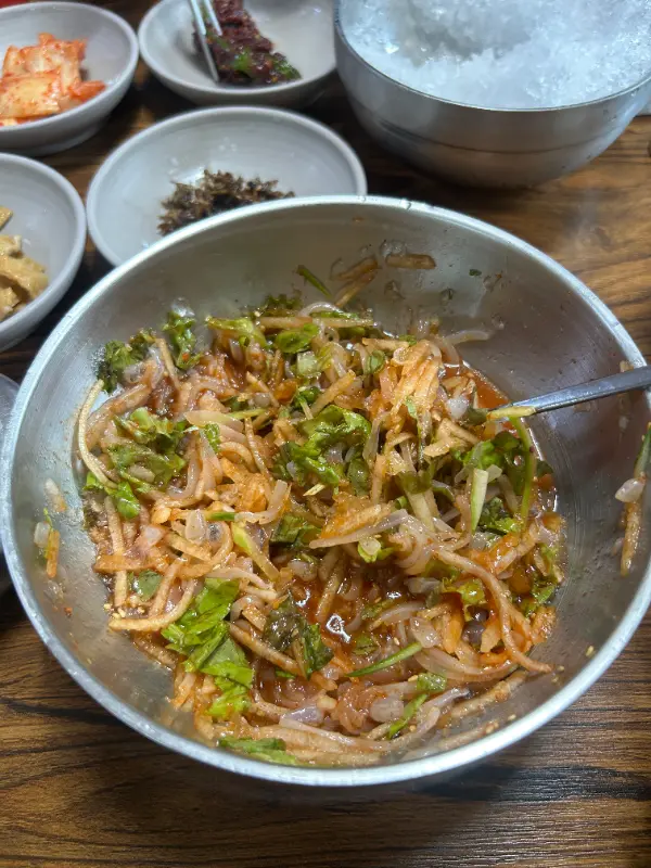 다채로운 밑반찬