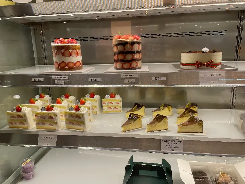케이크 쇼케이스