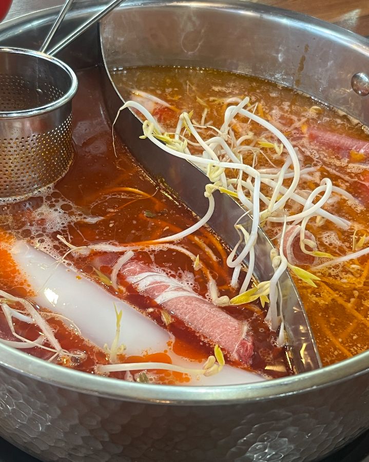 애상마라탕 훠궈 재료