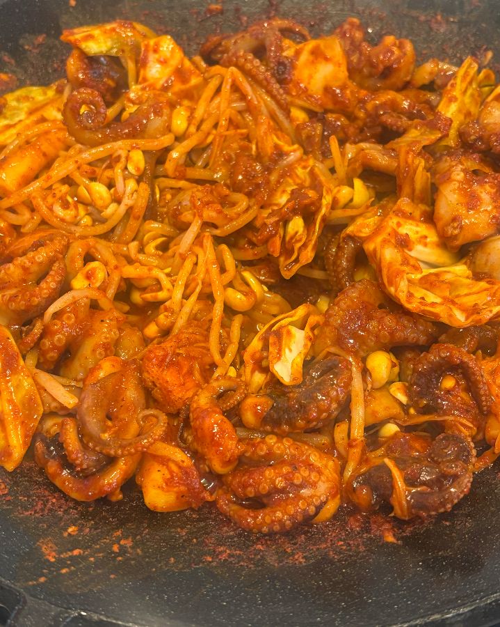 탱글탱글 쭈꾸미 볶음