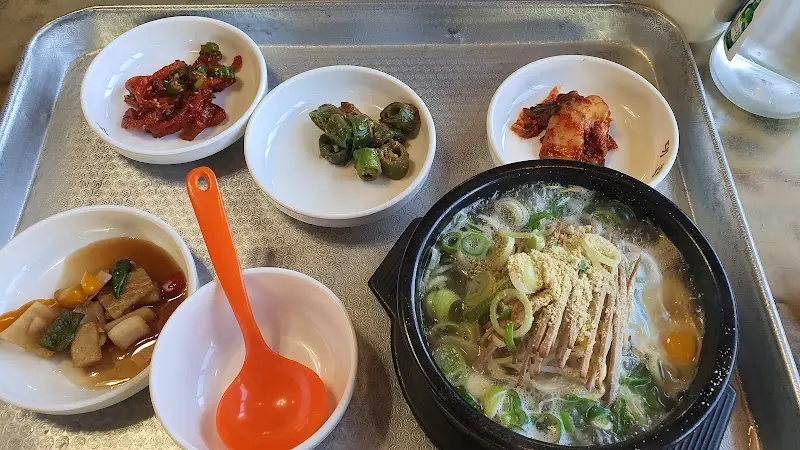 추어탕 클로즈업 사진